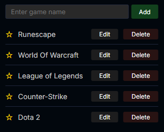 Any Game